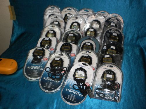 Lot 26pcs. SportLine 228 Giant Display Stop Watch Stopwatch