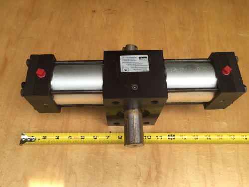 3.25&#034; Bore 1 3/4&#034; Shaft Parker Pneumatic Rotary Actuator PTR2051-0903F-AC22-C