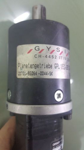 GYSIN CH-4452 ITINGEN SERVO REDUCER GPL 052-2S/25-1