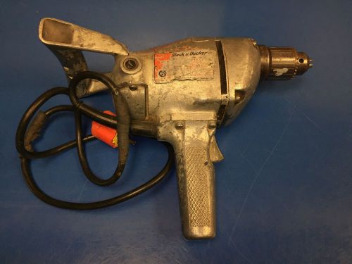 Vintage Black Decker No 1320 H/D HEAVY DUTY ELECTRIC DRILL  450 RPM