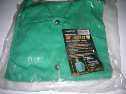 Tillman 6230-2X  2XL Welding Jacket Flame Retardant Lightweight Cotton