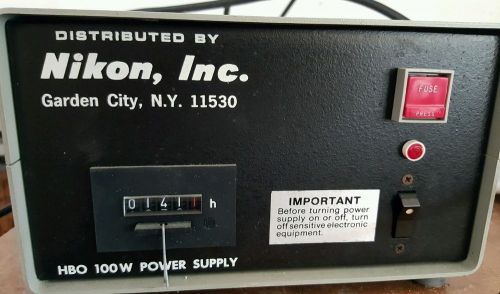 NIKON HBO 100W POWER SUPPLY  78591 - Tested