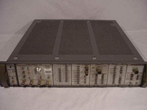 TEKTRONIX 1410 SYNC GENERATOR SPG2A TSG7 COLOR BARS TSP1 SWITCHER TSG3 LINEARITY