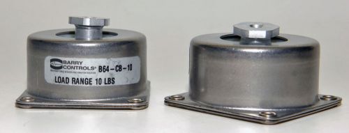 Lot of 2) Barry Controls B64-CB-10 Vibration Dampening Isolation Mount 10 Pound