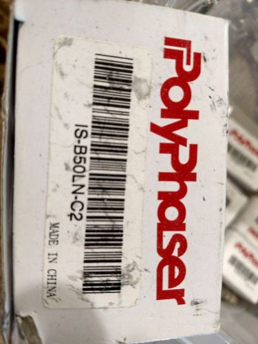 NEW IN FACTORY SEALED BOX Polyphaser Bulkhead Arrestor #IS-B50LN-C2