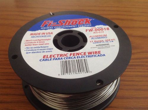 Fi-Shock FW-00018D 250-Feet 17 Gauge Spool Aluminum Wire