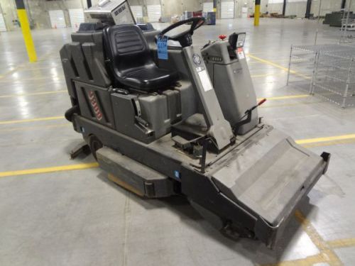 Nilfisk advance model 3800 ride-on electric floor scrubber for sale