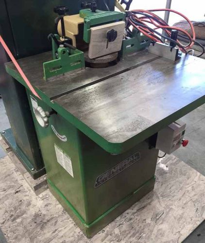 General Shaper 220v 17-21a 3hp