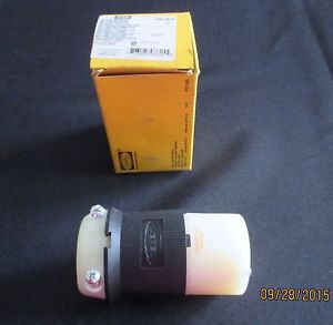 Hubbel HBL2413 Twist Lock Connector Body Insulgrip NEMA L14-20R 20A-125/250V