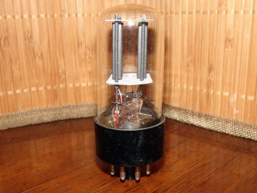 Vintage Tall RCA 6SN7 GTB Blackpts Stereo Tube