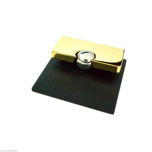 Deluxe copper gold plate ball memo holder for office supply for sale