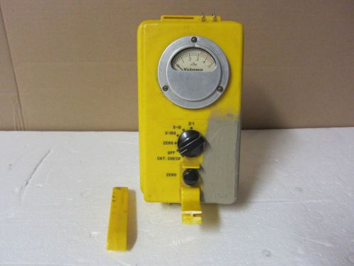 Civil Defense Victoreen Geiger Counter