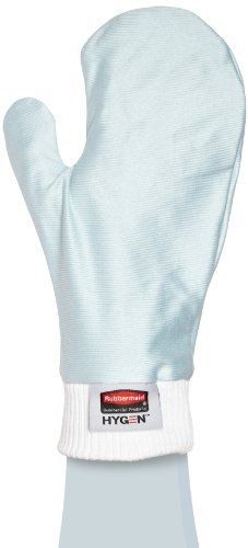 Rubbermaid Commercial FGQ65100BL00 Blue HYGEN Microfiber Glass/Mirror Mitt with