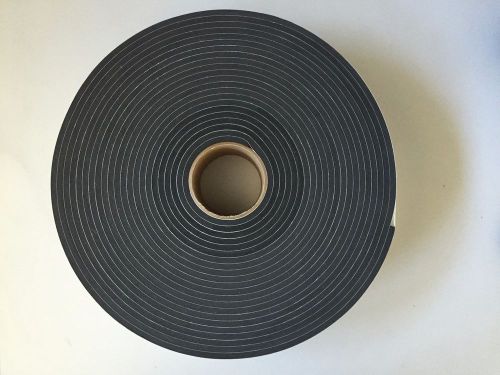 Closed Cell Neoprene 1/4&#034; x 3-1/2&#034; x 50&#039; self-adhesive