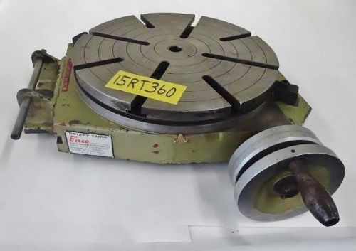 ENCO 15” Horizontal Rotary Table