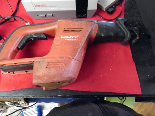 Hilti WSR 650-A 24 volt reciprocating saw Bare Tool In Good Condition