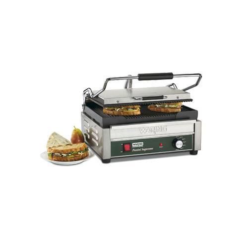 New Waring Commercial WPG250 120-Volt Italian-Style Panini Grill, Large