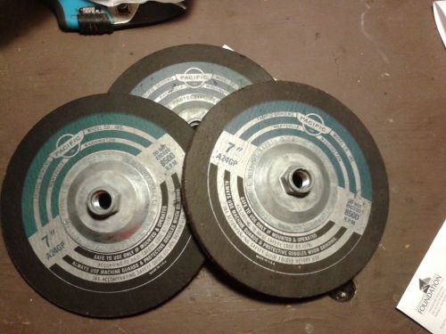 7&#034; grinding wheels (3 each)