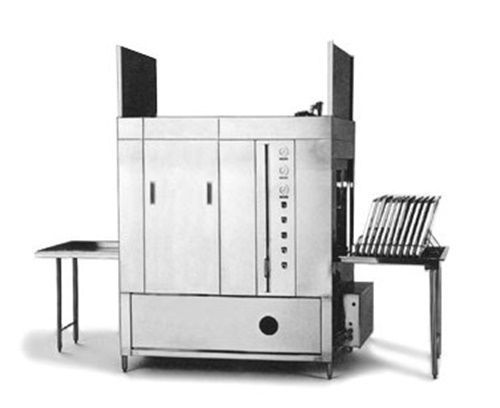 Champion LD-20-PT-E Pot &amp; Pan Washer rack type two rack straight-thru design...