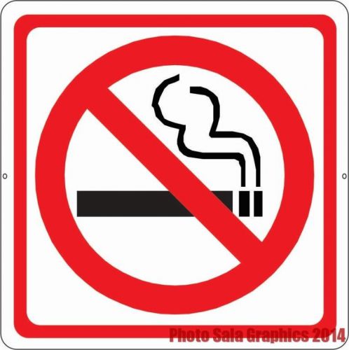 No smoking symbol sign. 6&#034;x6&#039; rules &amp; regulations for non-smoking business areas for sale