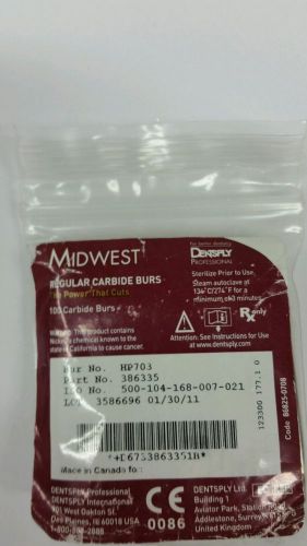 MIDWEST CARBIDE BURS HP703 100 PCS