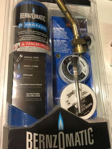 Bernzomatic   5-Piece Brass Pencil Flame Plumbing Torch Kit (PK1001