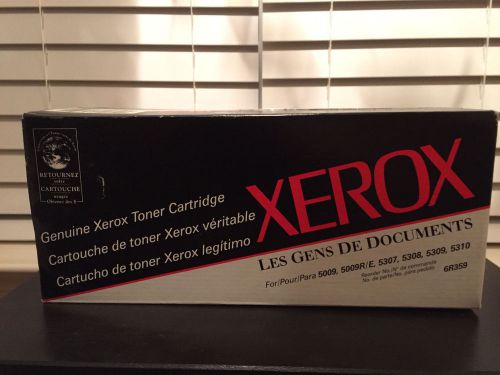 New Genuine Xerox Toner Cartridge 6R359 fits 5009, 5009R/E, 5307, 5309, 5310 NIB