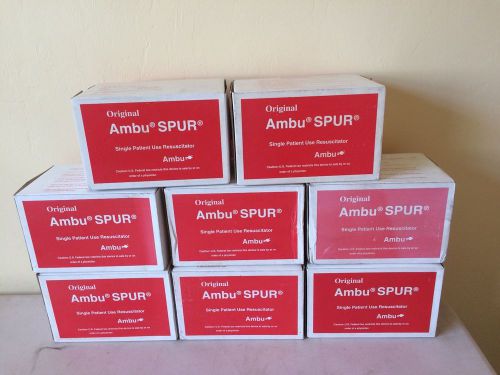 Ambu SPUR Infant Resuscitator Case of 8 New