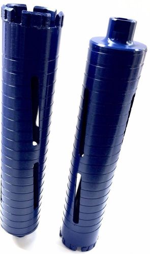 1&#034; premium dry diamond core drill bit for concrete masonry (4) pack for sale