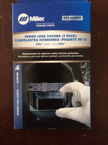 Brand New Miller  216327 Inside Cover Lenses 1 pack of 5 lenses