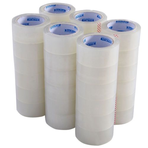 Box Carton Sealing Packing Packaging Tape New 36 Rolls 2x110 Yards 330ft