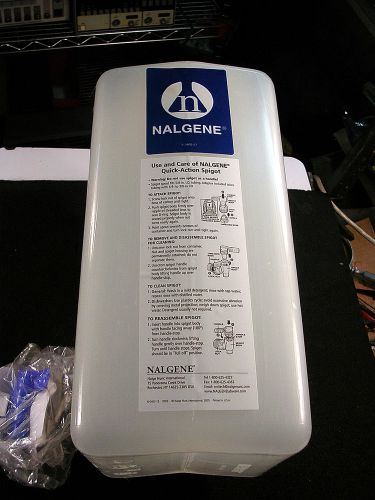 THEMO SCIENTIFIC  NALENE  RECTANGULAR CARBOY 9L  AUTOCLAVABLE NEW