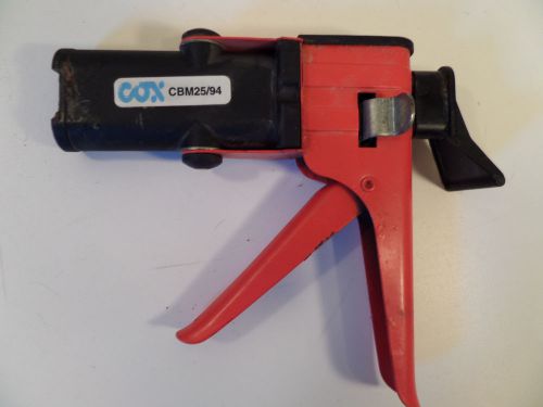 COX DUAL COMPONENT CBM25/94 Manual Super Epoxy Applicator 50ml Injector