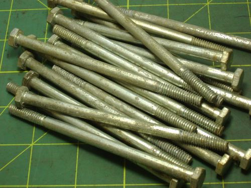 HEX HEAD CAP SCREWS 1/4-20 X 4 1/2 GRADE 2 QTY 20 #51452