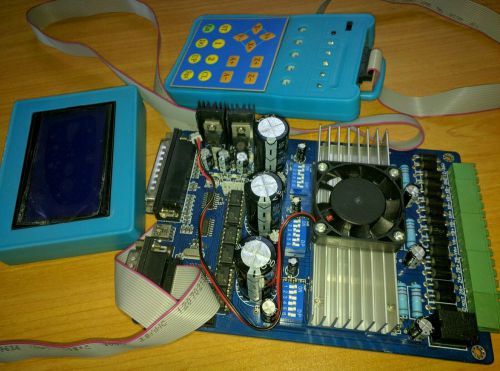 Cnc controller with handle and display