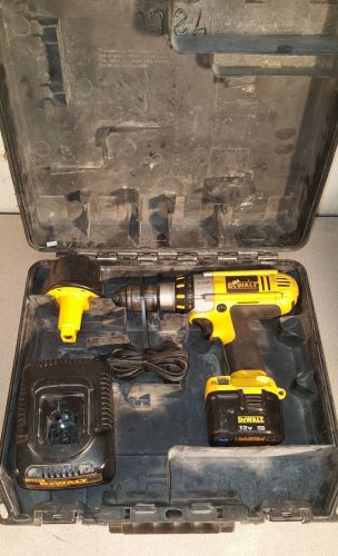 Dewalt DC940 Heavy-Duty XRP 12V Cordless Drill/Driver Kit 1/2&#034; Chuck    94056