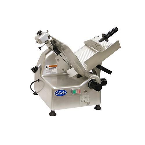 New Globe G12A Medium Duty Automatic Slicer 12&#034; Knife 1/2 Hp