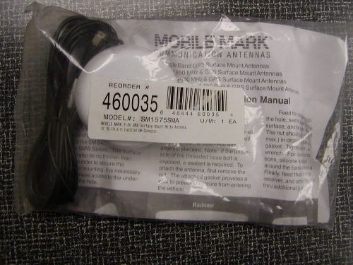 Mobile Mark-GPS Surface Mount Antenna/SMA, White,-NEW