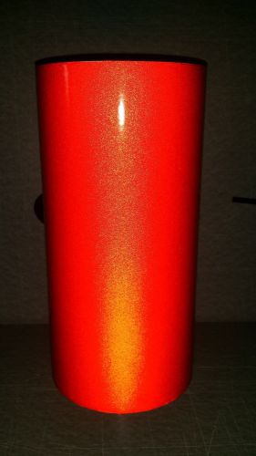 8&#034; X 30 FEET roll 2407 series REFLECTIVE RED vinyl