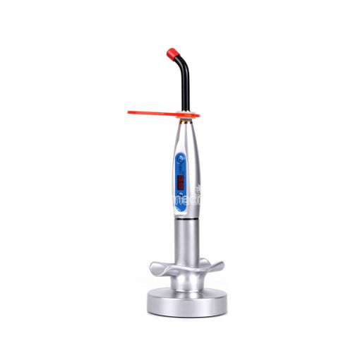 New dental 10w wireless cordless led curing light lamp 2000mw silver for sale