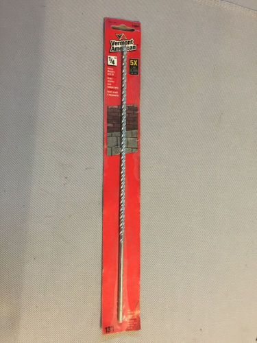 Vermont Masonry Drill Bit 1/4&#034; Length 13&#034;