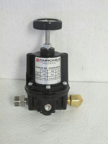 Fairchild industrial 10262n-z22232 model 10 pneumatic pressure regulator for sale