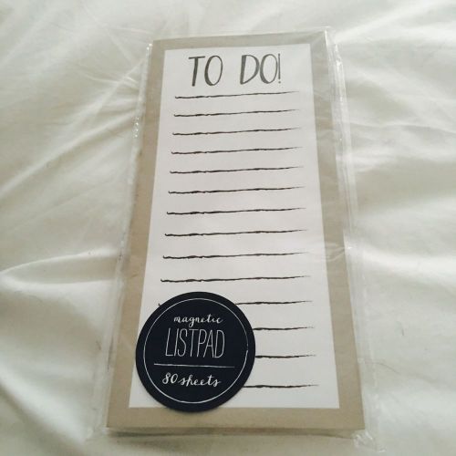 Target Dollar Spot Magnetic To Do List