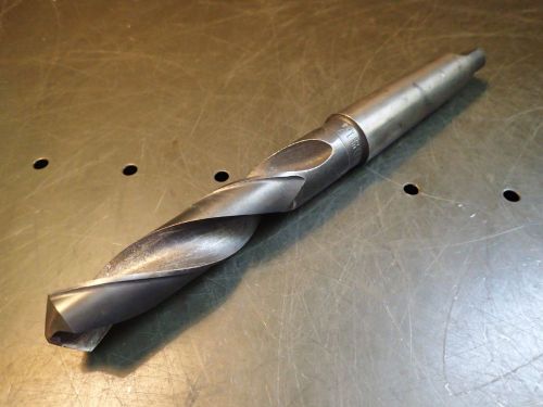 Union Twist Drill 1-7/64&#034; HS Bit 4-1/4&#034; Long Flutes Morse Taper #4 Shank MT4 4MT