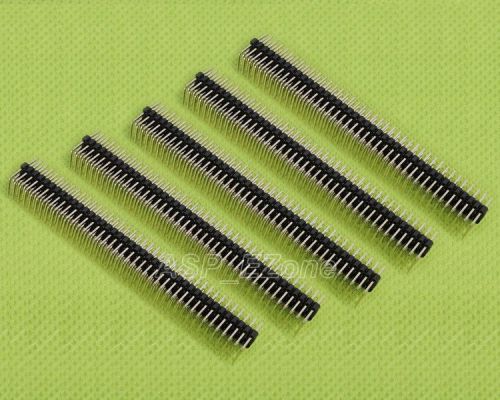 5pcs 2.54mm 3x40P Male Pins Three Row Right Angle Pin Header