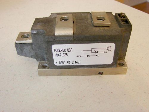 POWEREX ND471625 DUAL DIODE / SCR - POW-R-BLOK MODULE - 1600 VOLT - 250 AMP