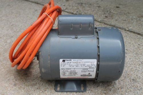 MAGNETEK One 1 HP horse power 3450 RPM MOTOR