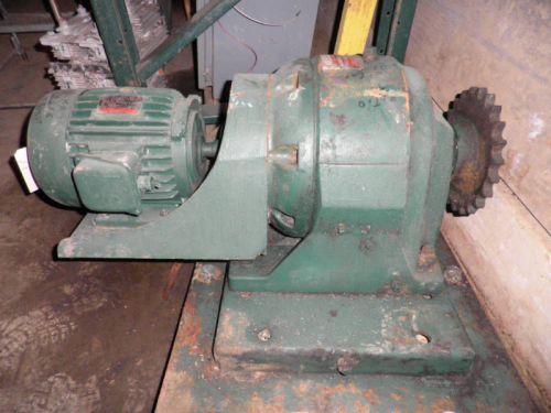 Link Belt CTB172 Reducer 47:1 w/3HP Motor, CTB1-72