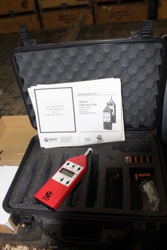 QUEST SOUND LEVEL METER MODEL 1400 PRECISION