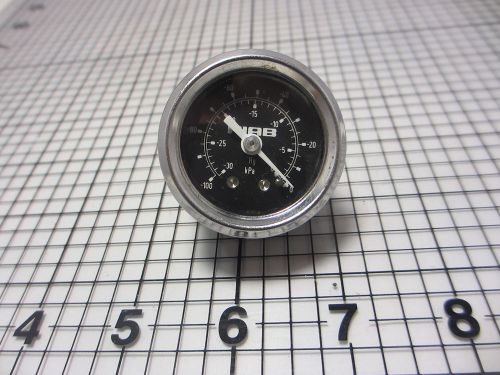 Piab 15.110-100kpa/30&#034; hg 1/8&#034;npt/1-32 pressure gauge (lot of 3) for sale